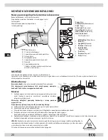 Предварительный просмотр 20 страницы ECG MTD 170 B Operating Manual