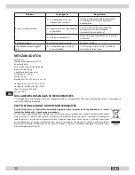 Предварительный просмотр 30 страницы ECG MTD 170 B Operating Manual