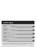 Предварительный просмотр 52 страницы ECG MTD 170 B Operating Manual