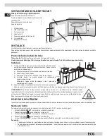 Preview for 6 page of ECG MTD 2004 BA Instruction Manual