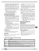 Предварительный просмотр 25 страницы ECG MTD 2004 BA Instruction Manual