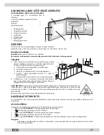 Предварительный просмотр 27 страницы ECG MTD 2004 BA Instruction Manual