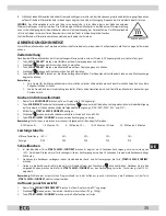 Предварительный просмотр 35 страницы ECG MTD 2004 BA Instruction Manual