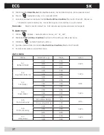 Предварительный просмотр 28 страницы ECG MTD 201 GS User Manual