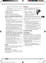 Предварительный просмотр 13 страницы ECG MTD 202 S Operating Manual