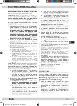 Предварительный просмотр 21 страницы ECG MTD 202 S Operating Manual