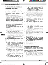 Предварительный просмотр 30 страницы ECG MTD 202 S Operating Manual