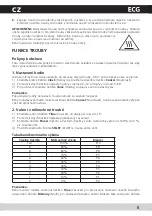 Preview for 9 page of ECG MTD 204 S Operating Manual