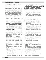 Preview for 3 page of ECG MTD 205 SE Instruction Manual