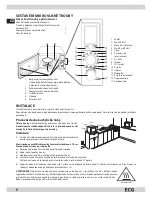 Предварительный просмотр 6 страницы ECG MTD 205 SE Instruction Manual