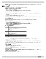 Preview for 8 page of ECG MTD 205 SE Instruction Manual