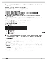 Preview for 73 page of ECG MTD 205 SE Instruction Manual