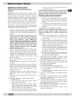 Preview for 3 page of ECG MTD 205 SS Operating Manual