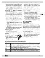 Preview for 11 page of ECG MTD 205 SS Operating Manual