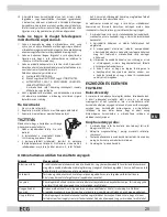 Preview for 25 page of ECG MTD 205 SS Operating Manual