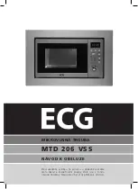 Предварительный просмотр 1 страницы ECG MTD 206 VSS User Manual