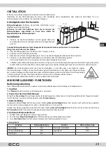 Preview for 49 page of ECG MTD 2072 GSE Instruction Manual