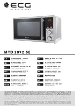 ECG MTD 2072 SE Instruction Manual предпросмотр