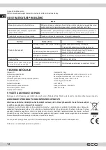 Preview for 14 page of ECG MTD 2080 VGSS Instruction Manual