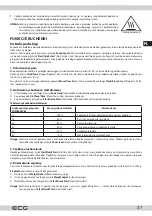 Preview for 37 page of ECG MTD 2080 VGSS Instruction Manual