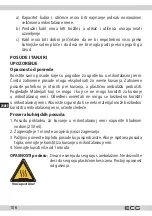 Preview for 106 page of ECG MTD 2390 VGSS Instruction Manual