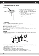 Preview for 8 page of ECG MTD 250 GSS Operating Manual