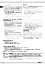 Preview for 4 page of ECG MTD 2531 GISB Instruction Manual