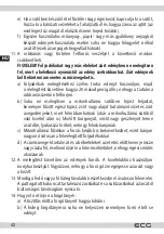 Preview for 42 page of ECG MTD 2590 GBS Instruction Manual