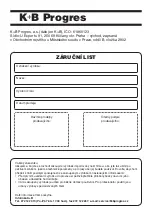 Preview for 89 page of ECG MTM 2003 W Instruction Manual