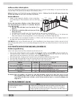 Preview for 31 page of ECG MTM 2003 W Operating Manual