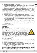 Preview for 7 page of ECG MTM 2070 W Instruction Manual