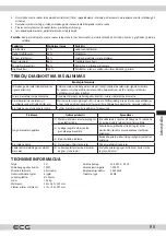 Preview for 95 page of ECG MTM 2070 W Instruction Manual