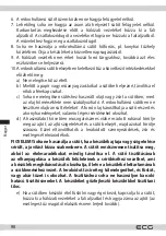 Preview for 98 page of ECG MTM 2070 W Instruction Manual