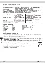 Preview for 140 page of ECG MTM 2073 GWE Instruction Manual