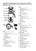 Предварительный просмотр 2 страницы ECG NM 115 Instruction Manual