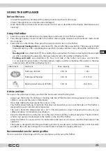 Preview for 25 page of ECG NM 216 Instruction Manual