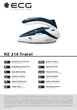 ECG NZ 210 Travel Instruction Manual preview