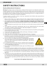 Предварительный просмотр 25 страницы ECG NZ 212 Instruction Manual