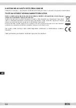 Предварительный просмотр 56 страницы ECG NZ 212 Instruction Manual