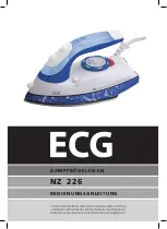 Предварительный просмотр 13 страницы ECG NZ 226 User Manual