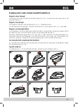 Предварительный просмотр 17 страницы ECG NZ 226 User Manual