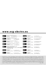 Предварительный просмотр 40 страницы ECG OP 200 Instruction Manual