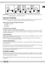 Preview for 7 page of ECG OR 1570 Instruction Manual