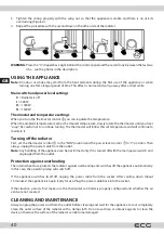 Preview for 40 page of ECG OR 1570 Instruction Manual