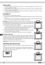 Preview for 16 page of ECG OV 122 solar Instruction Manual