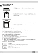 Предварительный просмотр 4 страницы ECG OV 123 Instruction Manual