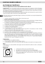 Preview for 12 page of ECG OV 123 Instruction Manual