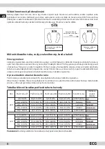 Preview for 6 page of ECG OV 125 Instruction Manual