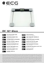 Preview for 1 page of ECG OV 127 Glass Instruction Manual