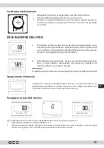 Preview for 35 page of ECG OV 128 3D Instruction Manual